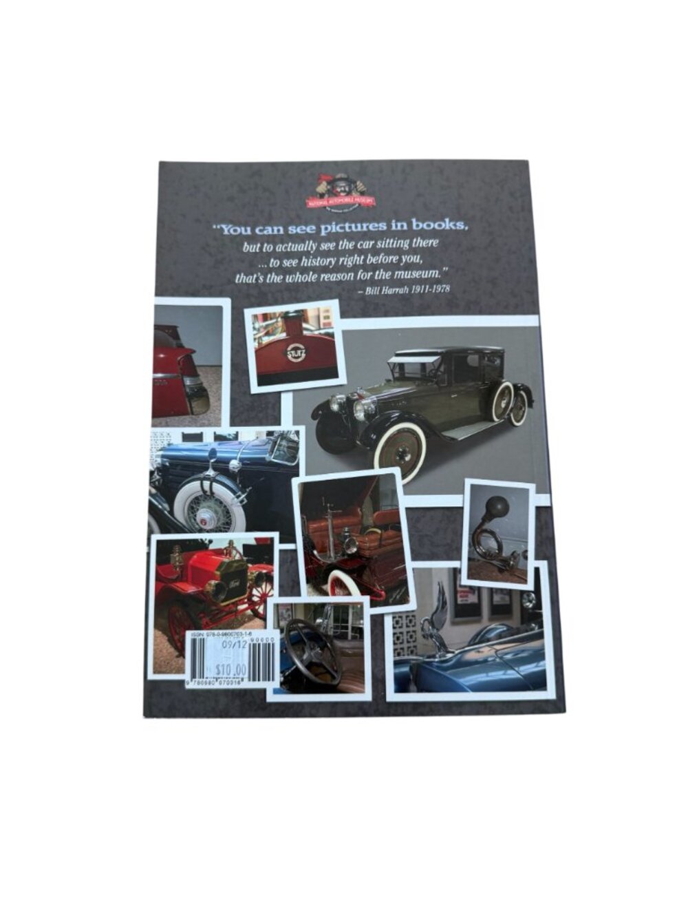National Automobile Museum Harrah Collection Booklet 2011 Cars Reno Nevada - Picture 8 of 8